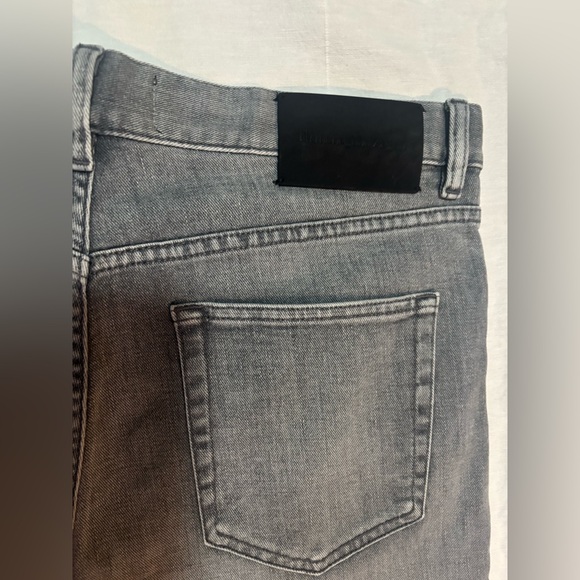 Ermenegildo Zegna Men’s Charcoal Skinny Jeans - Picture 5 of 9